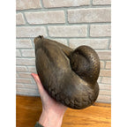 Vintage Brown Duck Decoy by Culbertson's 14" Resin