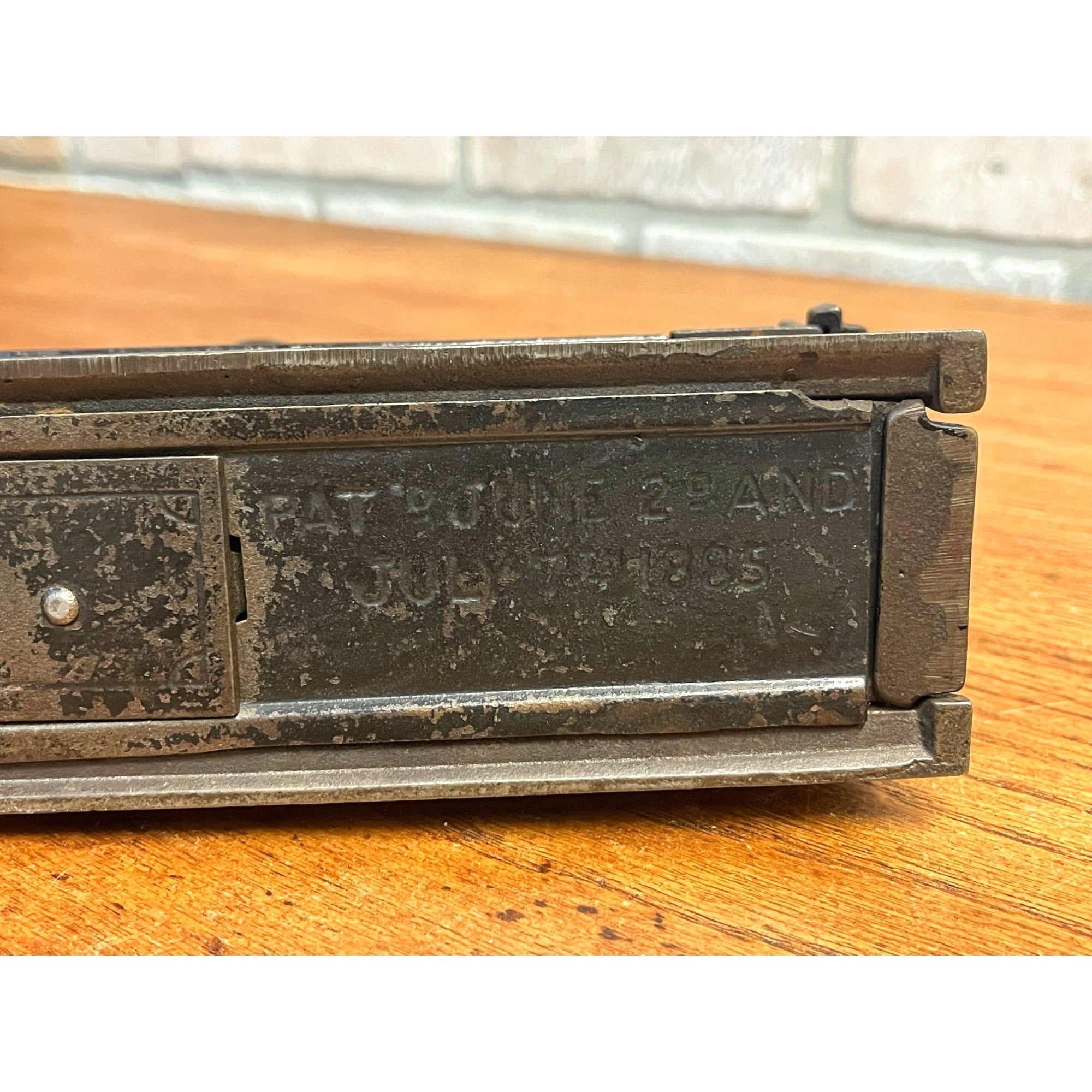 Antique Original 1885 Trick Pony Mechanical Bank & Key Shepard Hardware