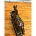Antique Original 1885 Trick Pony Mechanical Bank & Key Shepard Hardware