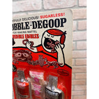 1966 Mattel Incredible Edibles Sealed Card Liquid 2 Packets of Gobble-Degoop