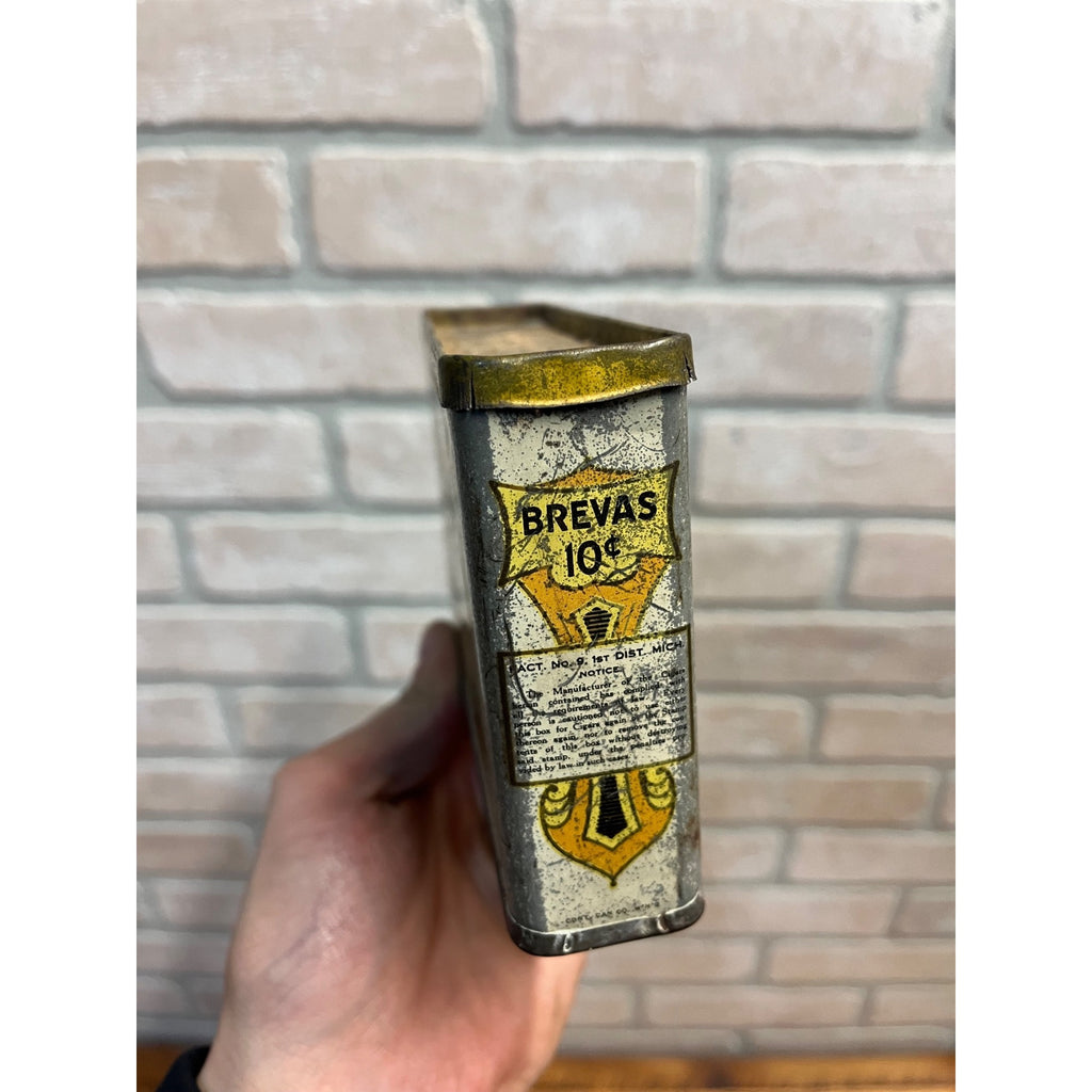 Vintage Robert Emmet Tobacco Tin Advertising  Spietz Cigar Co. Detroit MI