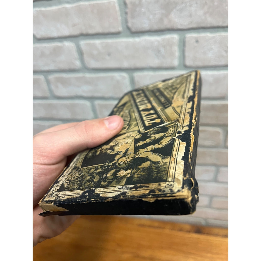 Antique 1890s Educational Toy Money - Milton Bradley - E.S. Fisher’s Patent 1877
