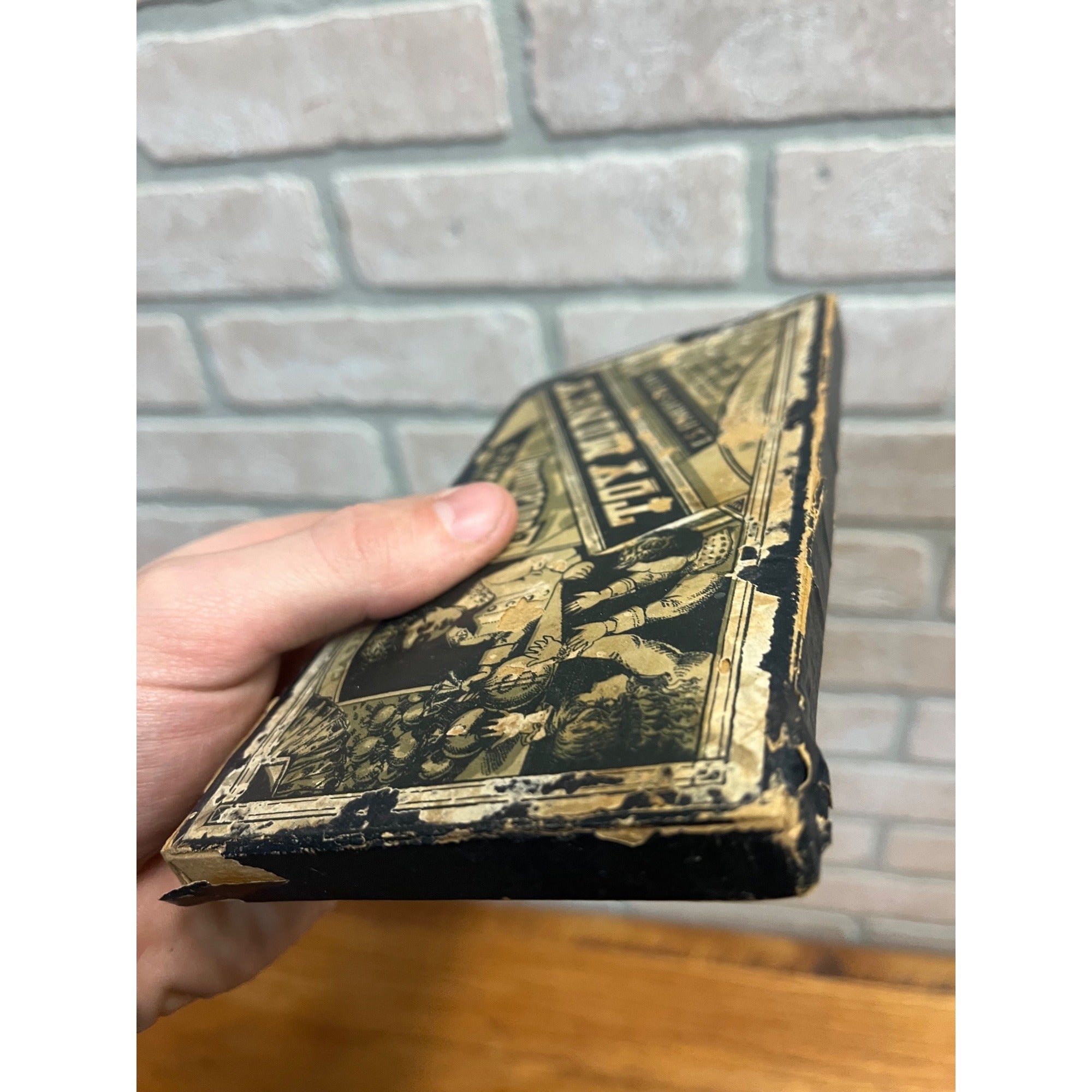 Antique 1890s Educational Toy Money - Milton Bradley - E.S. Fisher’s Patent 1877