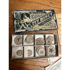 Antique 1890s Educational Toy Money - Milton Bradley - E.S. Fisher’s Patent 1877