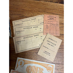 Antique 1890s Educational Toy Money - Milton Bradley - E.S. Fisher’s Patent 1877