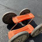 Vintage Empire Plastics Skat Skoota Pedal Skate Scooter, Sears Stand Ride-on Toy