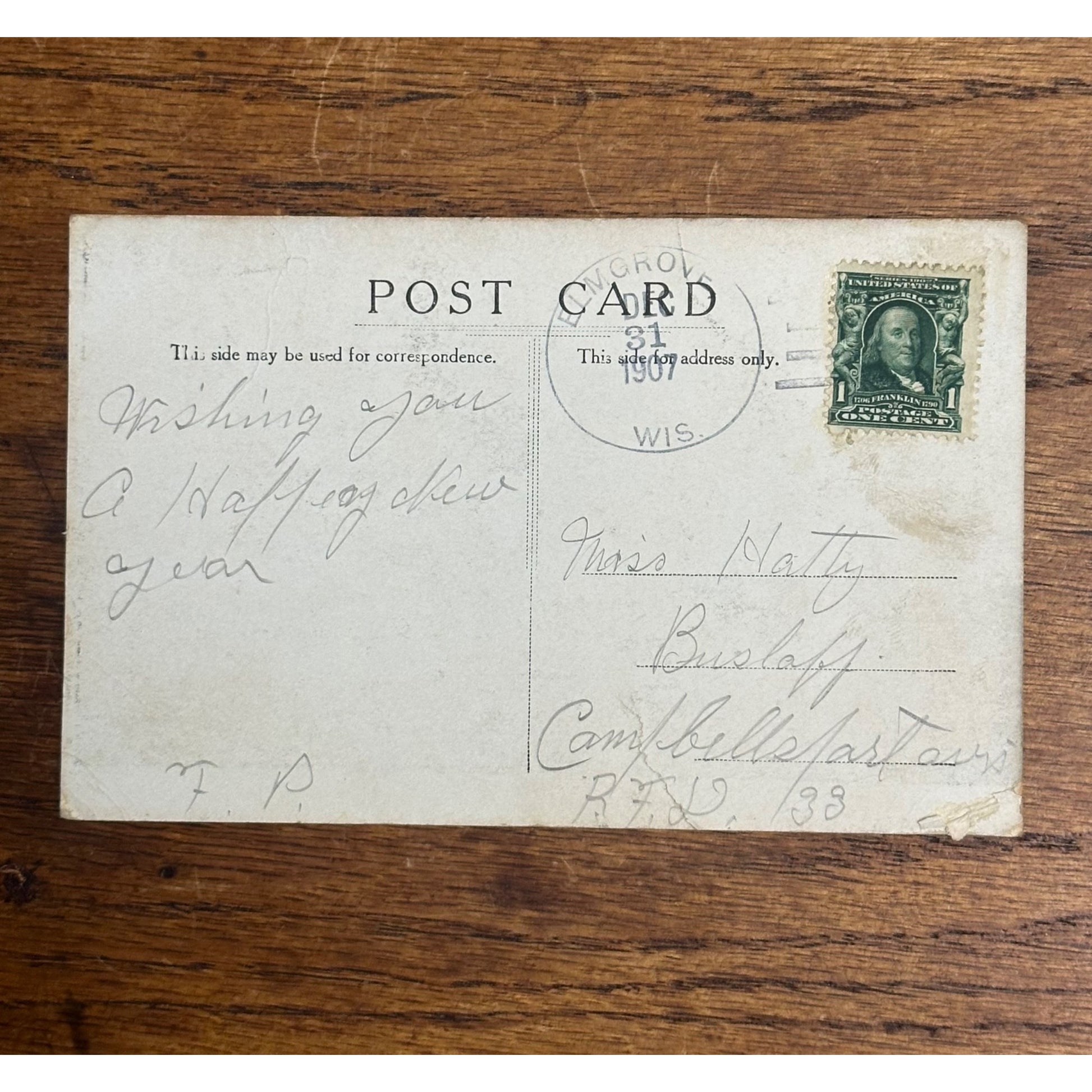 RPPC Postcard St Mary's Home School Elm Grove Wisconsin WI Wis - Sisters Notre Dame