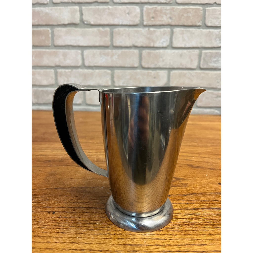 Vintage MCM 1960s Gense Stainless Steel Coffee Pitcher Sweden 50cL Folke Arström