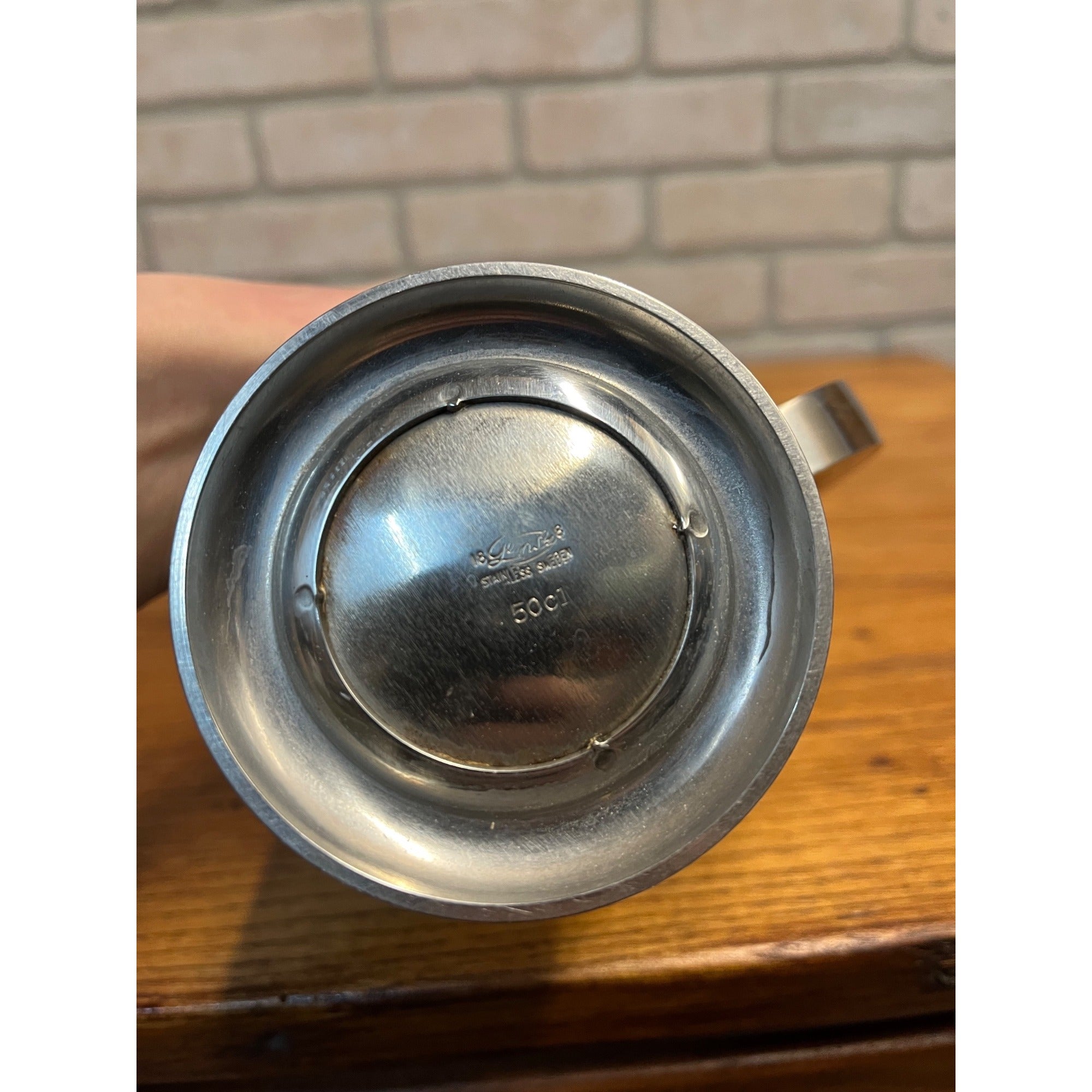 Vintage MCM 1960s Gense Stainless Steel Coffee Pitcher Sweden 50cL Folke Arström