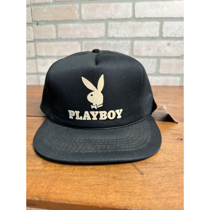 Vintage 1970s PLAYBOY Bunny Snapback, Foam Lined Hat (New Old Stock)