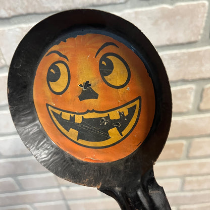 Vintage c1920s Halloween Jack O Lantern JOL Face Noisemaker German?