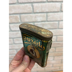 Vintage Tuxedo Tobacco Tin Empty Vertical Pocket Pipe Mixture Can