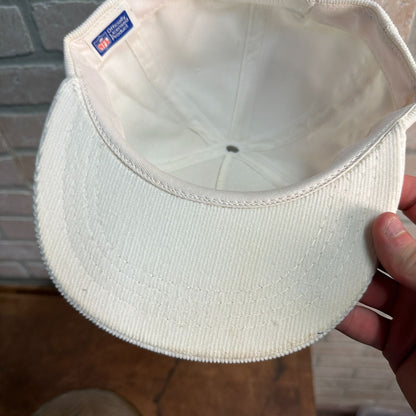 VINTAGE CINCINNATI BENGALS CORDUROY CAP HAT 1988 SUPER BOWL USA MADE