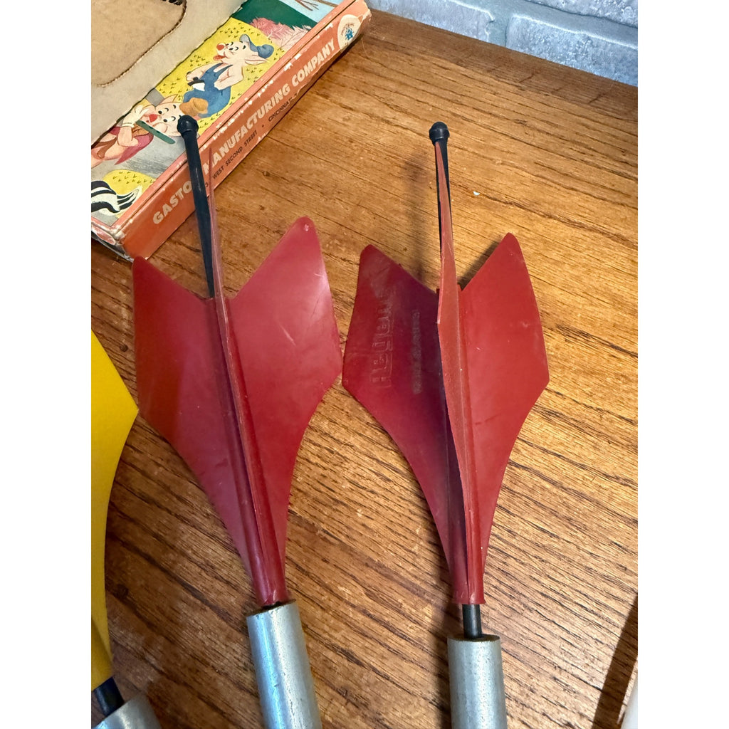 Vintage Lawn Darts Game W/ Box Complete Jarts