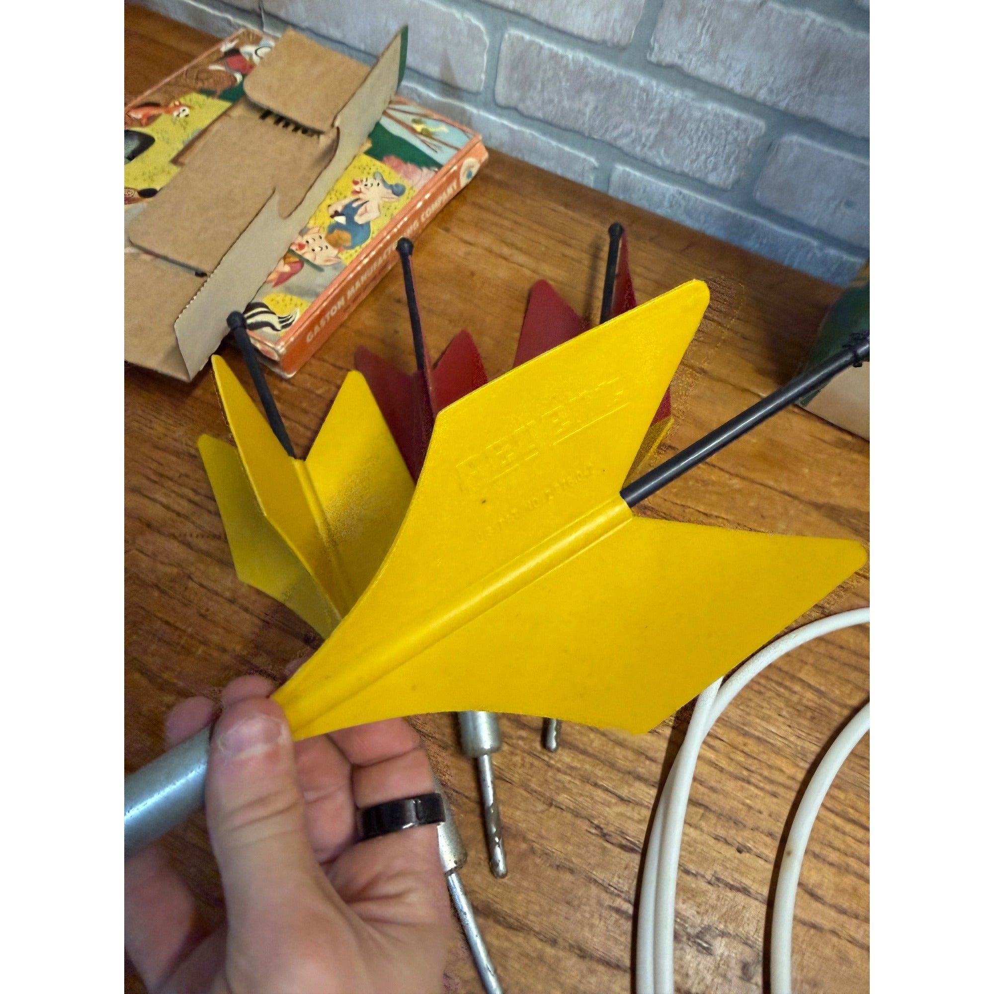 Vintage Lawn Darts Game W/ Box Complete Jarts