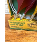Vintage Lawn Darts Game W/ Box Complete Jarts