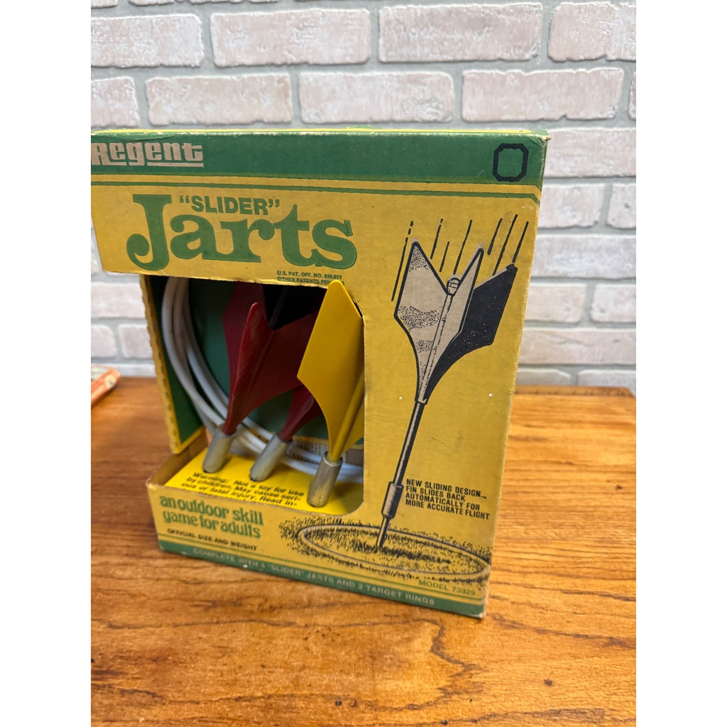 Vintage Lawn Darts Game W/ Box Complete Jarts