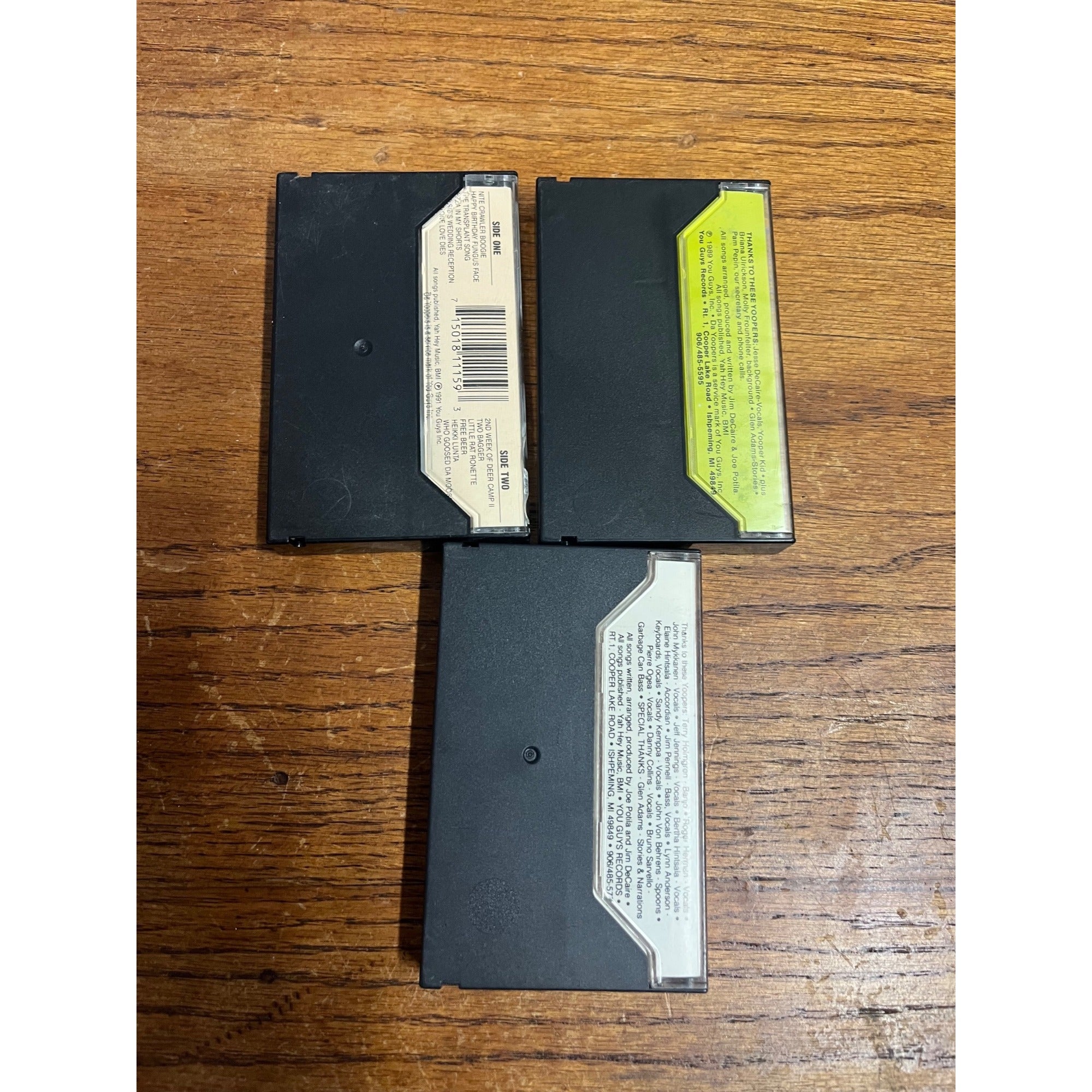 Da Yoopers Cassette Tapes Lot Yoop It Up  Culture Shock Do Wah Michigan UP
