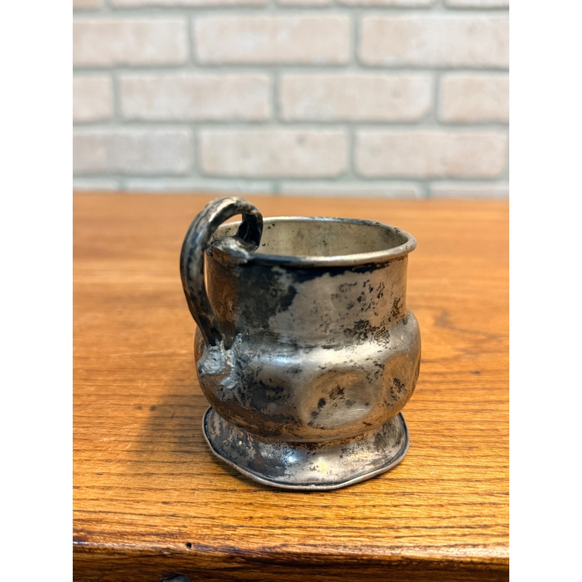 Solid Sterling .925 Scrap Child's Cup - 2.26 Troy Oz