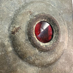 ANTIQUE PRIMITIVE BUGGY CARRIAGE FARMHOUSE TIN CANDLE LANTERN LAMP LIGHT