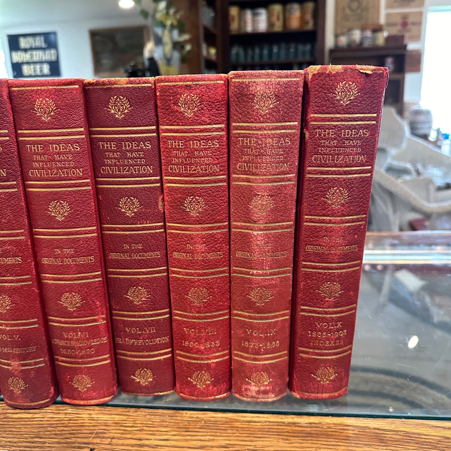 10 Vols Ideas That Influenced Civilization Karl Marx 1902 Oliver Thatcher Books