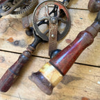 Vintage Woodworking Eggbeater Hand Crank Drill Lot Craftsman Etc