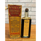Antique Nyal's Rheumatic Treatment Bottle Box Full Unopened Detroit MI Medicine