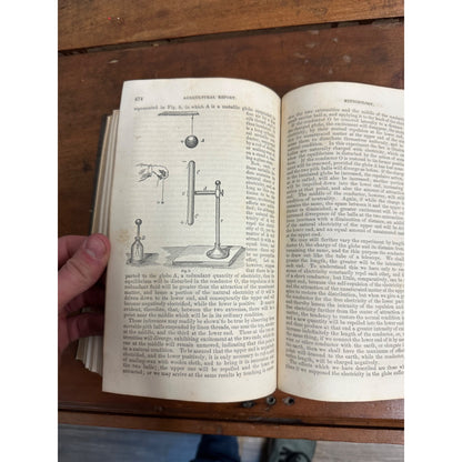 Antique 1859 US Patent Office Reports Agriculture Hardcover Book