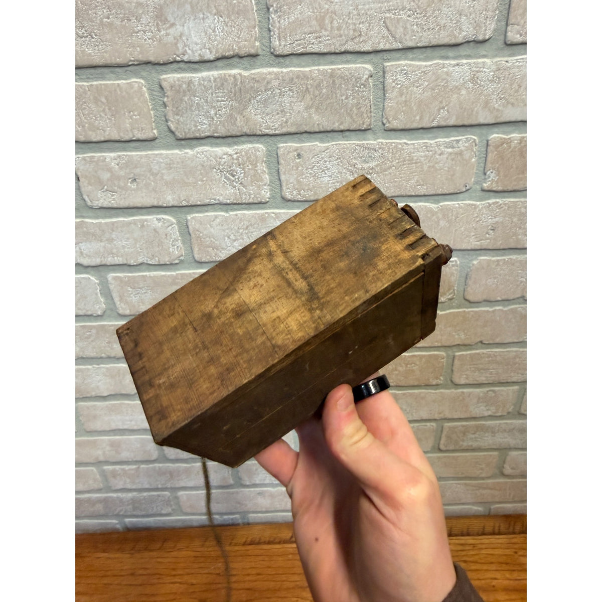 Vintage Antique Wooden Ford Model T Ignition Buzz Coil Garage Decor Collectible