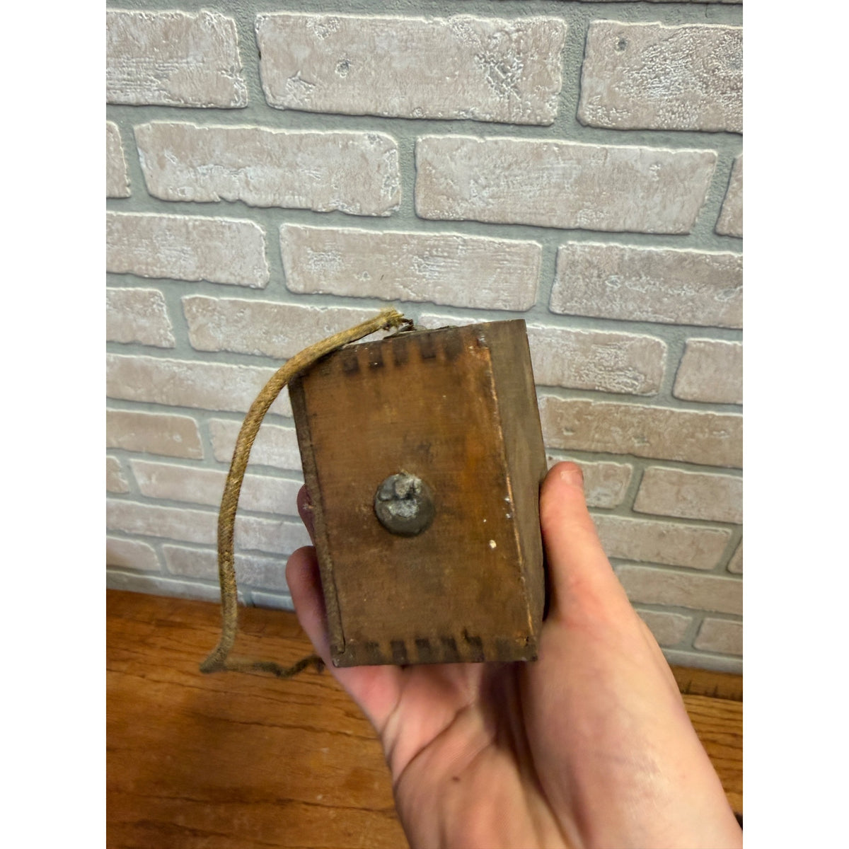 Vintage Antique Wooden Ford Model T Ignition Buzz Coil Garage Decor Collectible