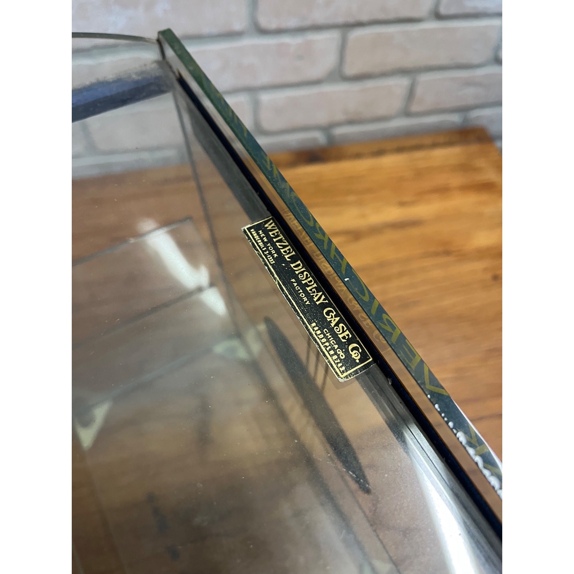 Vintage Kodak Verichrome Film Glass Store Display Advertising Shelf