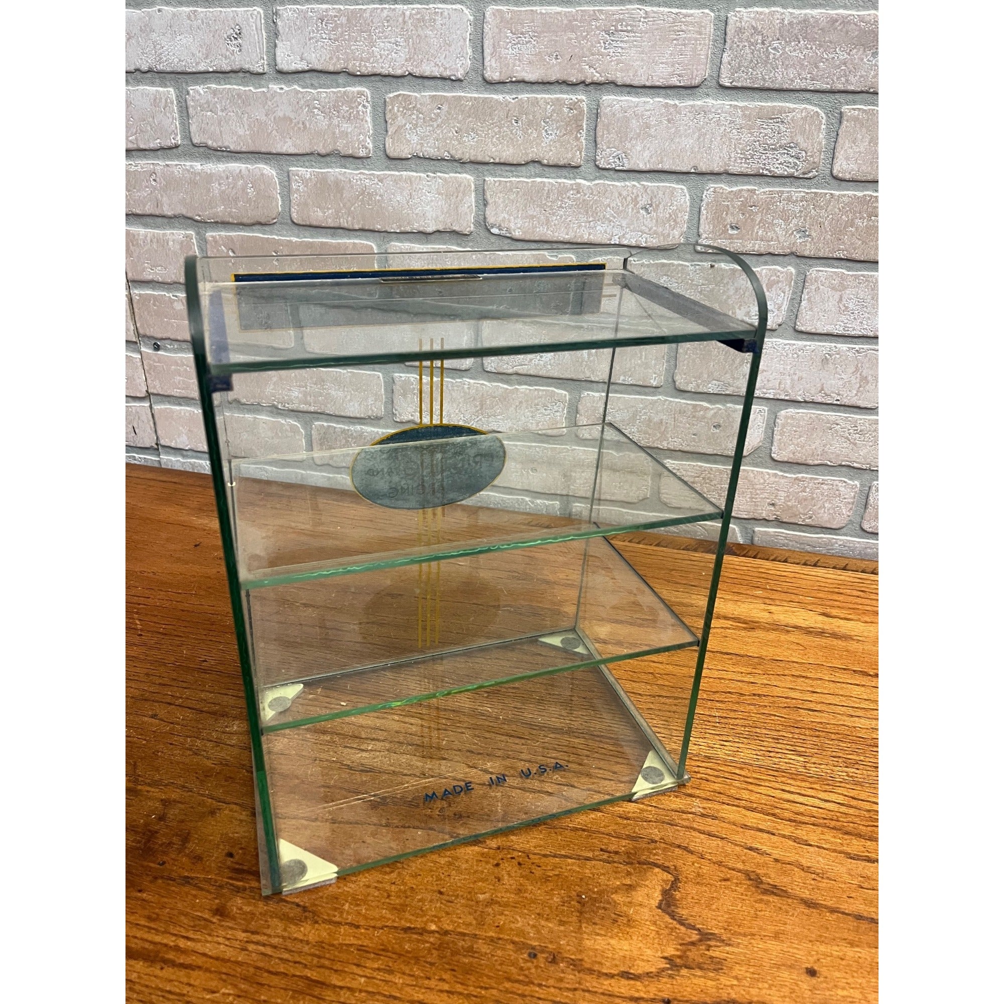Vintage Kodak Verichrome Film Glass Store Display Advertising Shelf