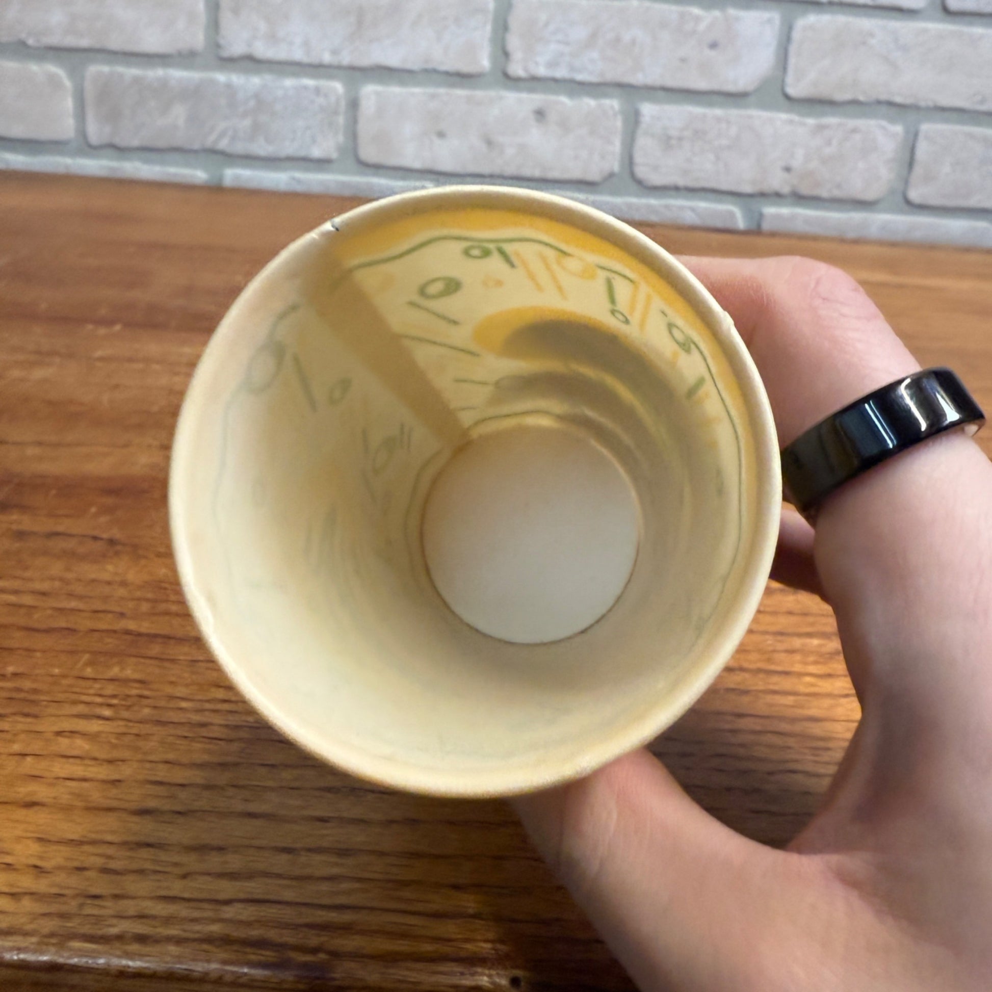 Vintage Vernors Ginger Ale Soda Paper Wax Promotional Cup 3.75"