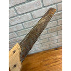 Vintage Lot (2) Handy Andy Child's Toy Carpenter Saw Tools Blue Plastic Handle