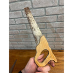 Vintage Lot (2) Handy Andy Child's Toy Carpenter Saw Tools Blue Plastic Handle