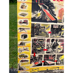 Original WW2 1940s How Steel is Made US Homefront Propaganda Poster WWII Vintage