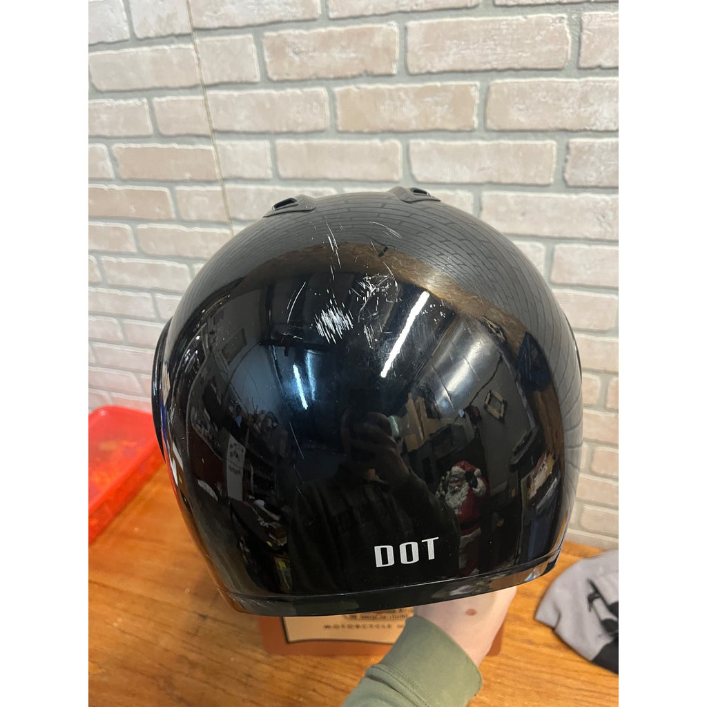 Vintage Sturgis Harley-Davidson Black Full Face Helmet 97212-02V MEDIUM - USED