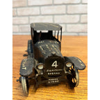 Vintage Marx Litho Tin Windup Toy - Limping Lizzie Jalopy Car - Not Working