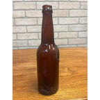 Vintage Upper Peninsula Brewing Co Marquette MI Beer Bottle Amber Embossed