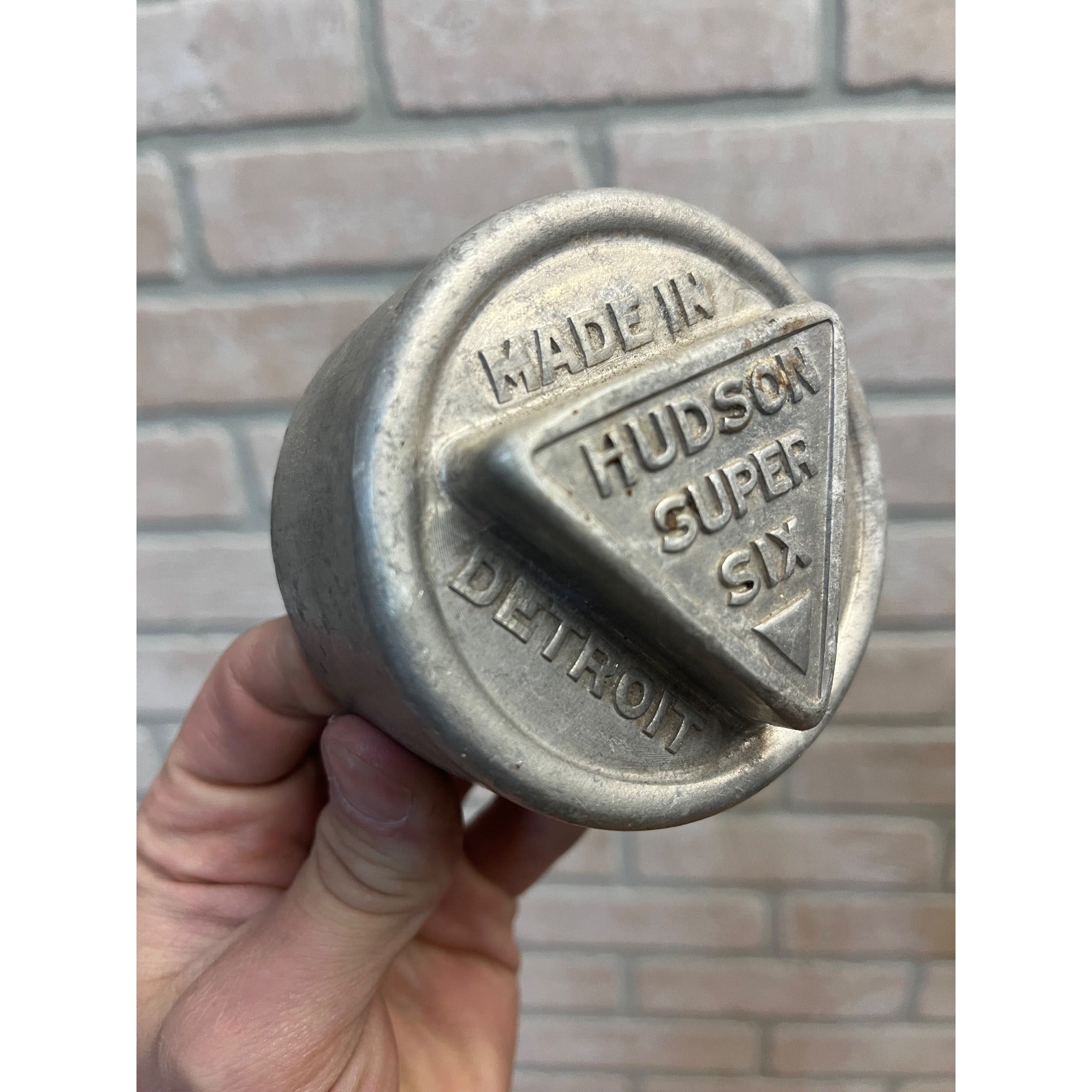 Original 1920s Hudson Super Six Detroit Car Automobile Thread-On Cap Grease Dust Cover