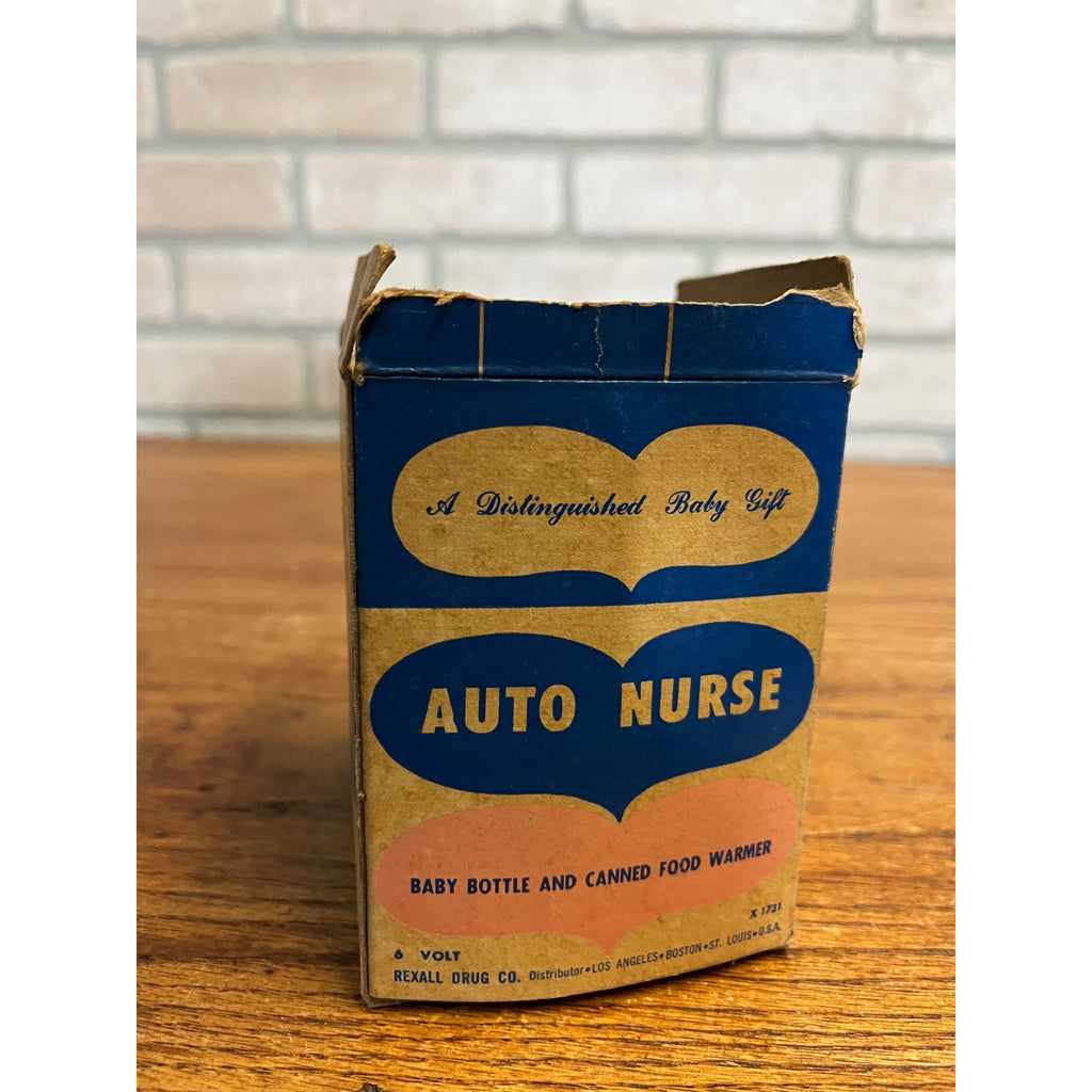 Vintage Stork Hospital Medical Baby Bottle Warmer Auto Nurse Rexall Drug Co.