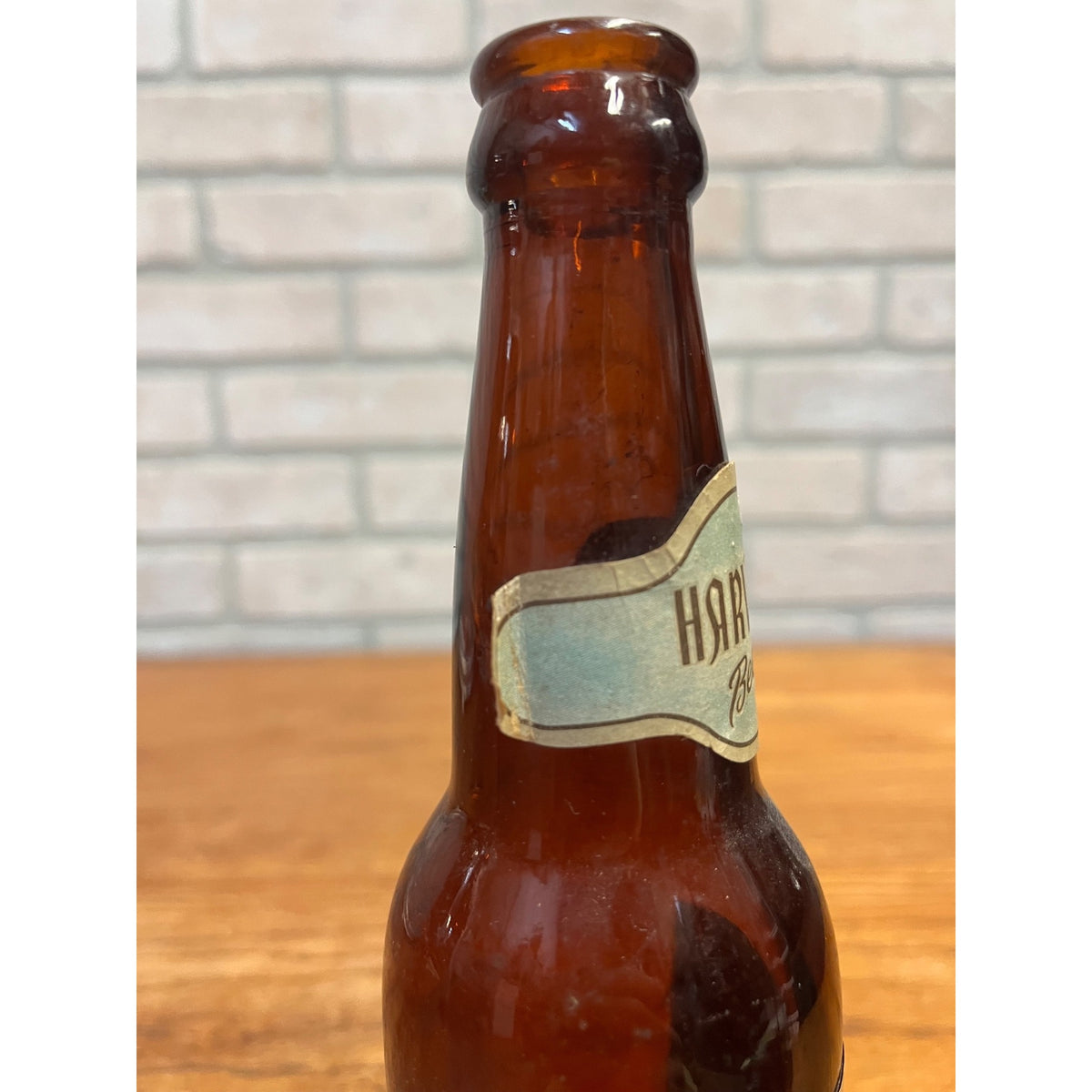 Vintage Harvest Beer IRTP Label 12oz Bottle Harold C. Johnson Lomira WI Wis