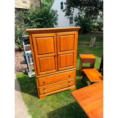 Estate Special - Armoire Entertainment Center Wardrobe