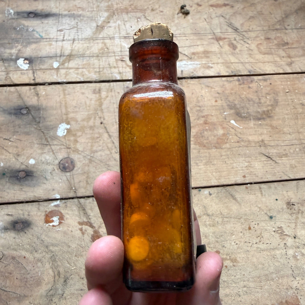 Antique Eli Lilly Acetanilid Tablets No 9 Pharmacy Drug Store Medicine Bottle