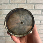 Vintage The Finest Quality of CUBAN SUGAR Silver Plated Brass CAN Country Store
