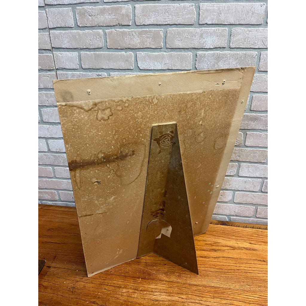 Vintage Art Deco Nature's Remedy Laxatives Advertising Sign Poster 1940s