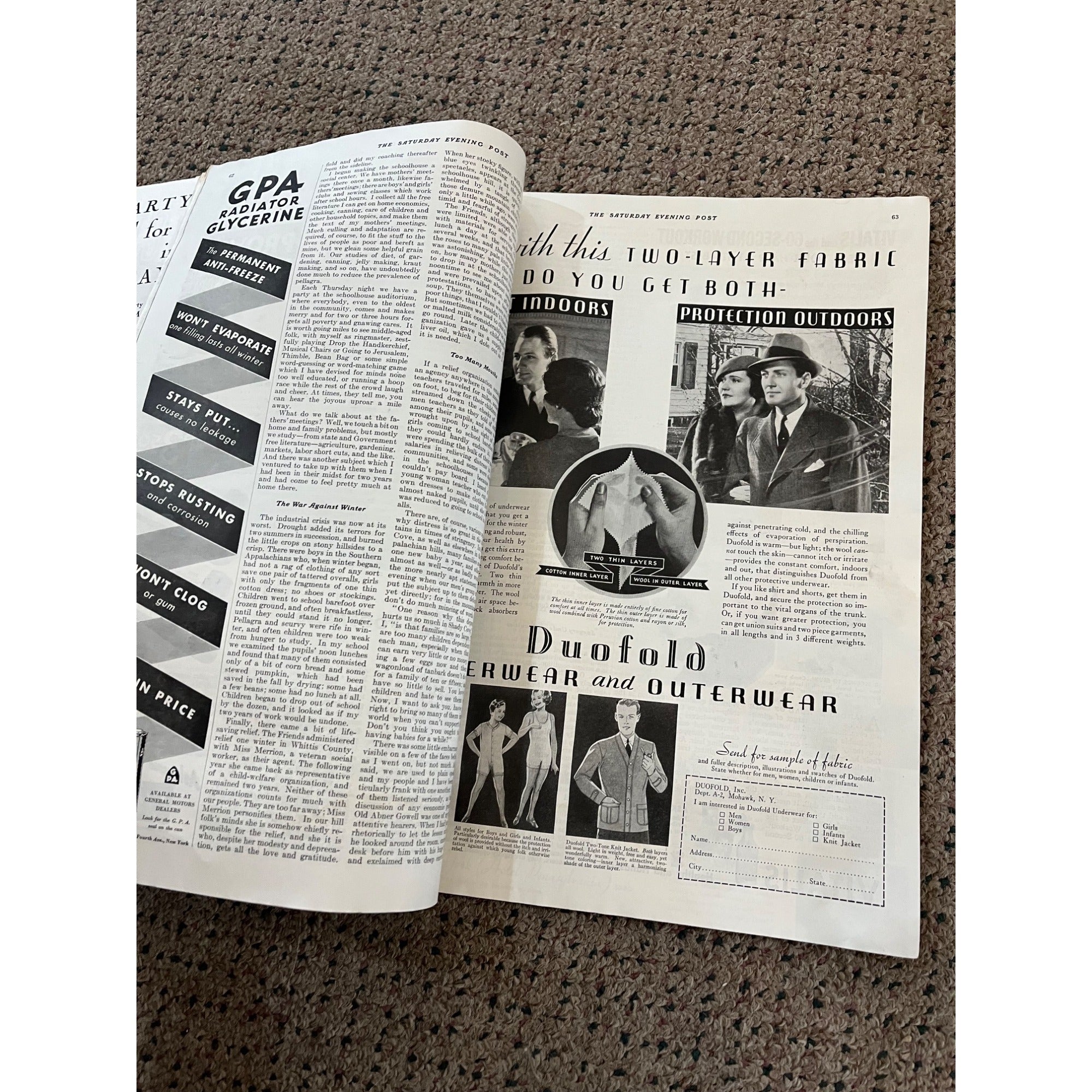 The Saturday Evening Post October 27, 1934 - Edgar Franklin Wittmack Cover