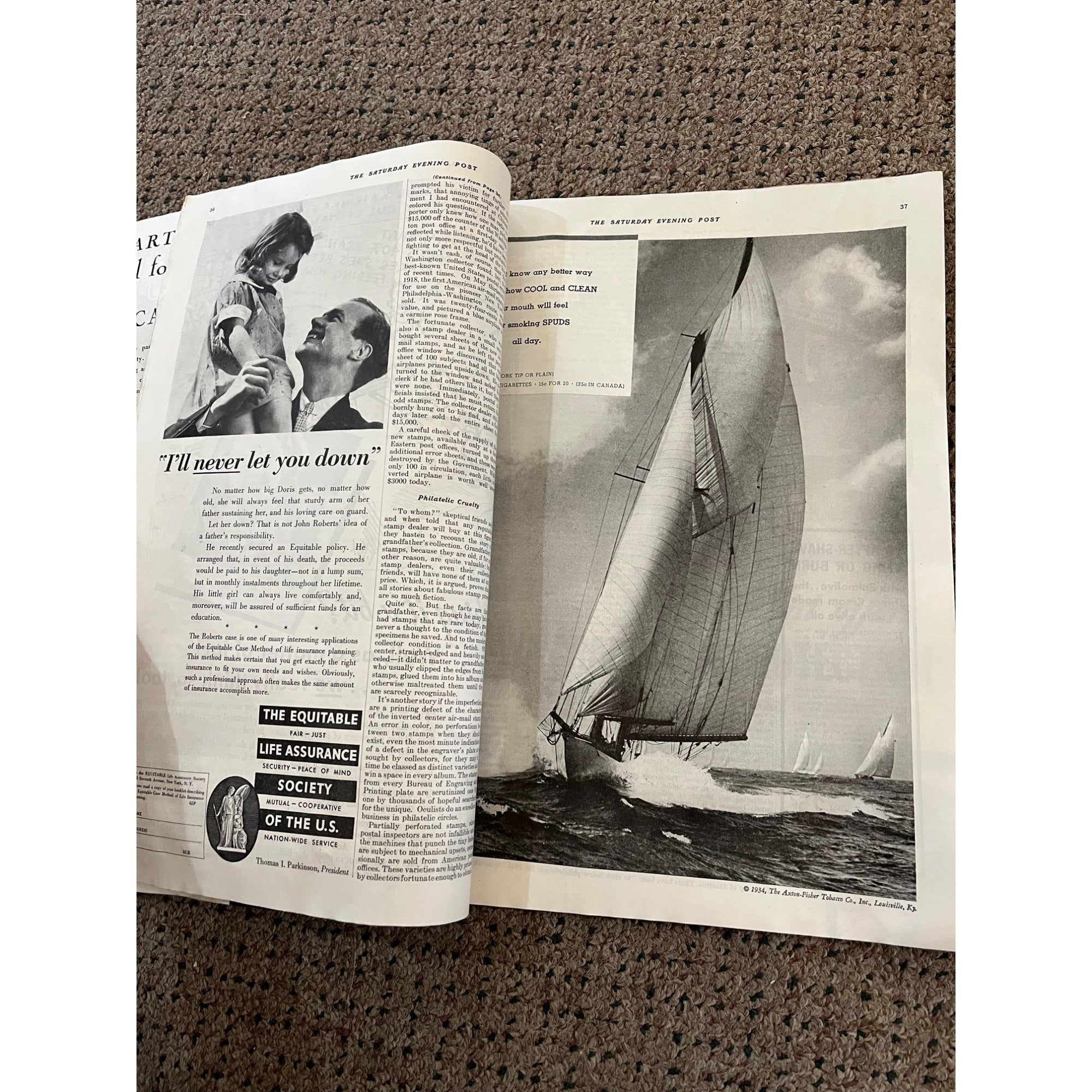 The Saturday Evening Post October 27, 1934 - Edgar Franklin Wittmack Cover