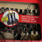 VINTAGE NOMA SAFETY PLUG CHRISTMAS STRING LIGHTS 24 INDOOR w/ORIGINAL BOX