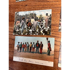 Vintage Black Americana Postcards & Black Doll Paperdolls Unused Book (1991)